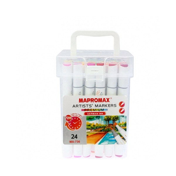 ماژیک تاچ مپرومکس مدل MA-724 بسته 24 عددی