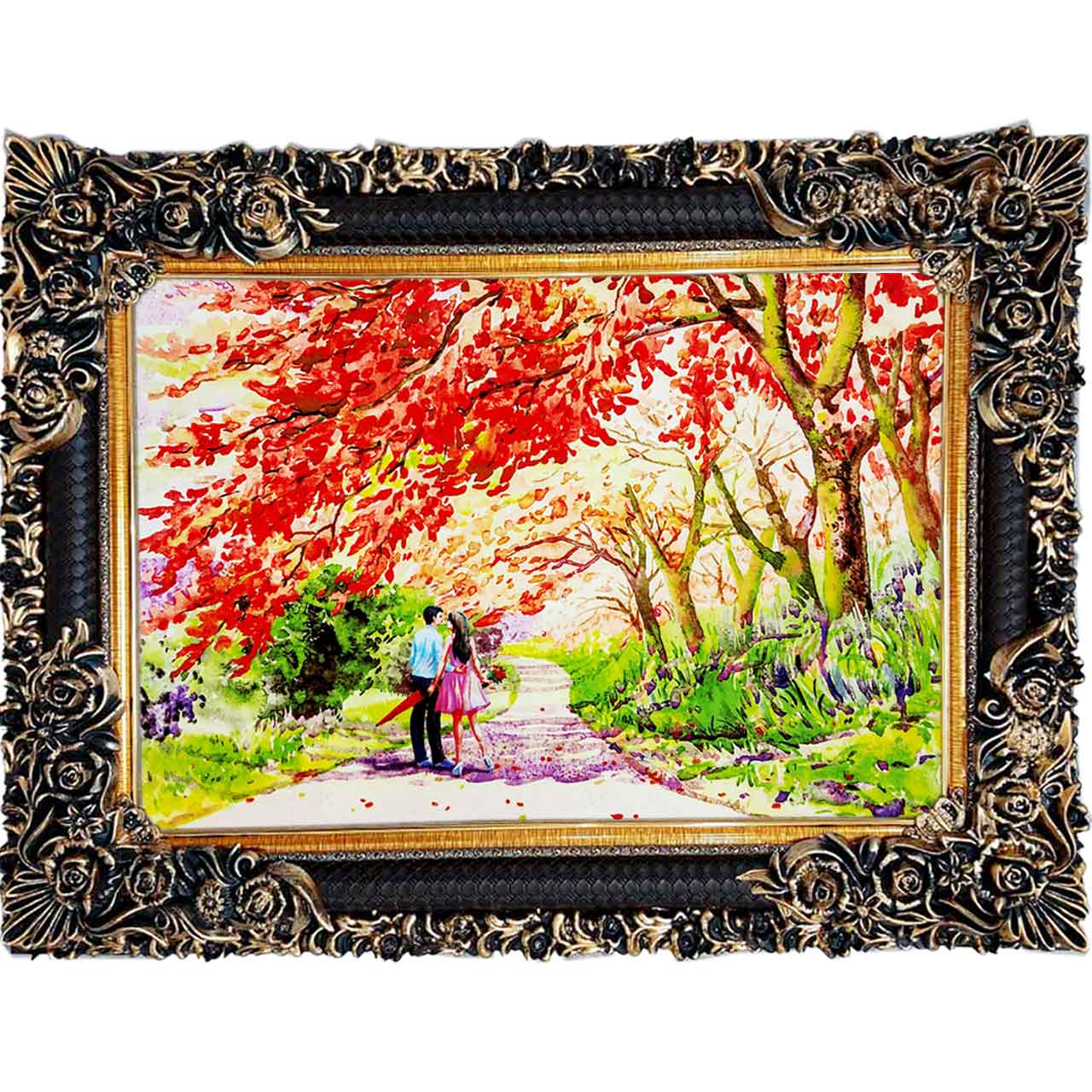 خرید تابلو فرش طرح دار