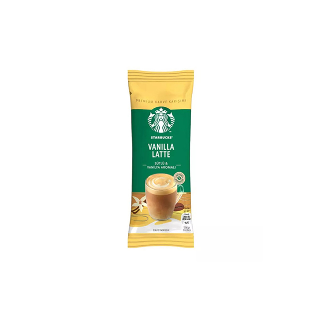 بهترین قهوه فوری وانیل لاته استارباکس بسته 14 گرمی