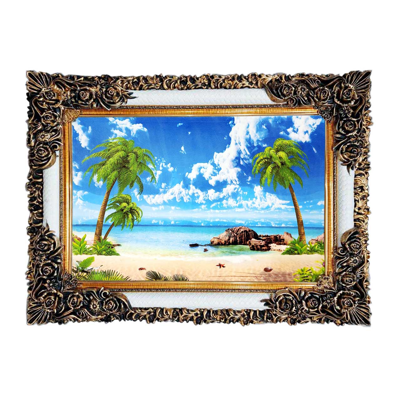 تابلو فرش با زیبا ترین قاب