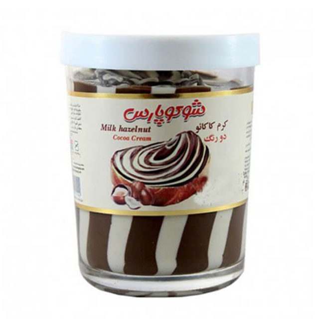 شکلات صبحانه دو رنگ شوکوپارس 200 گرمی