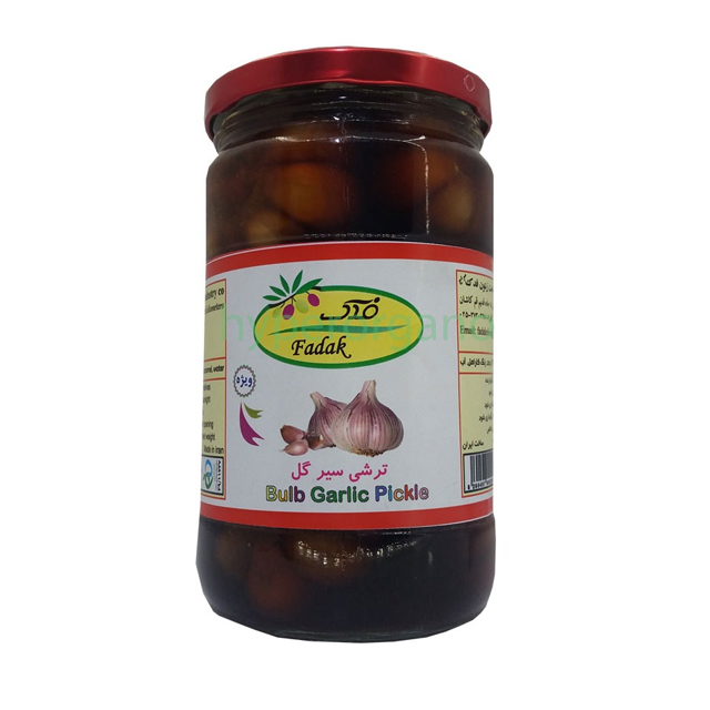 خرید ترشی سیر گل فدک 680 گرمی