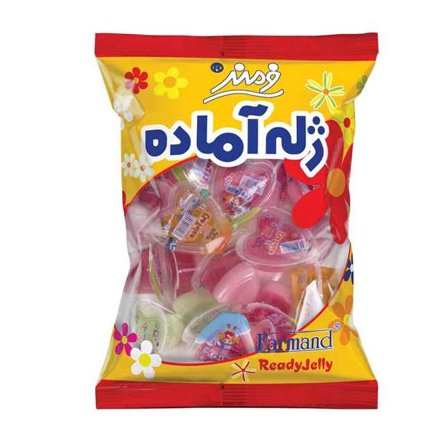 ژله آماده قلبی فرمند 35 گرمی بسته 20 عددی