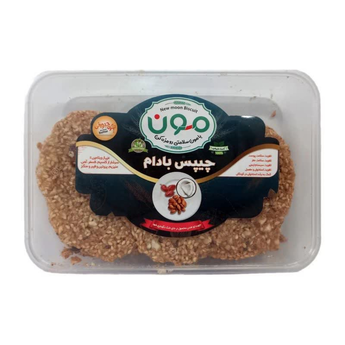 سوهان چیپسی بادام مون 130 گرمی