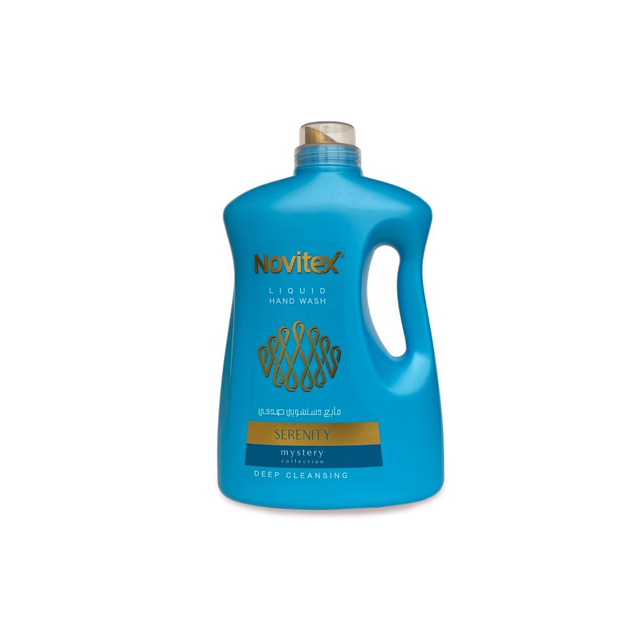 مایع دستشویی صدفی آبی با عطر پرالین و مشک نویتکس 1800 گرمی