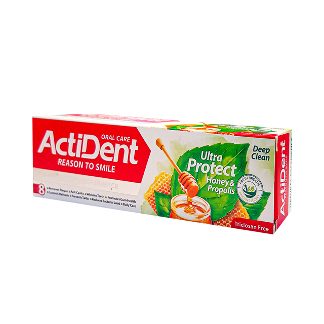 خمیر دندان 8 کاره الترا پروتکشن اکتیدنت 100 گرمی