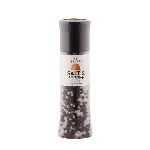 فلفل و نمک دریایی سیسوتی مدل Salt & Pepper مقدار 290 گرمی