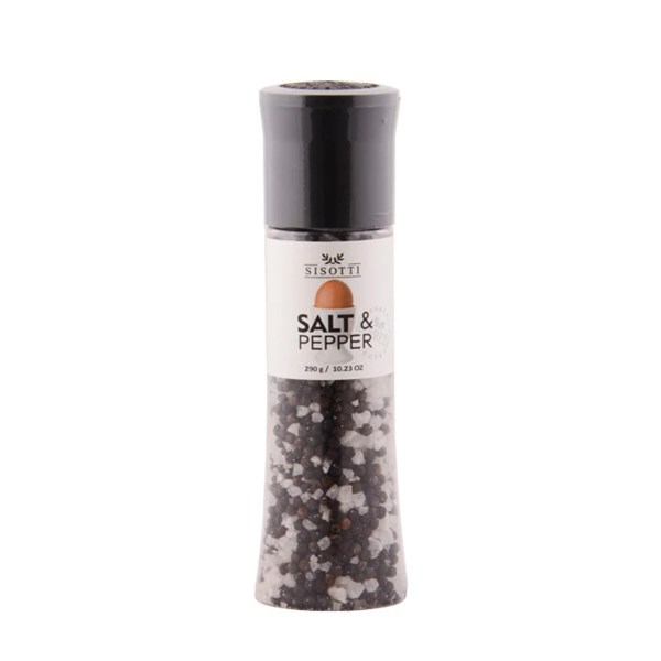 فلفل و نمک دریایی سیسوتی مدل Salt & Pepper مقدار 290 گرمی