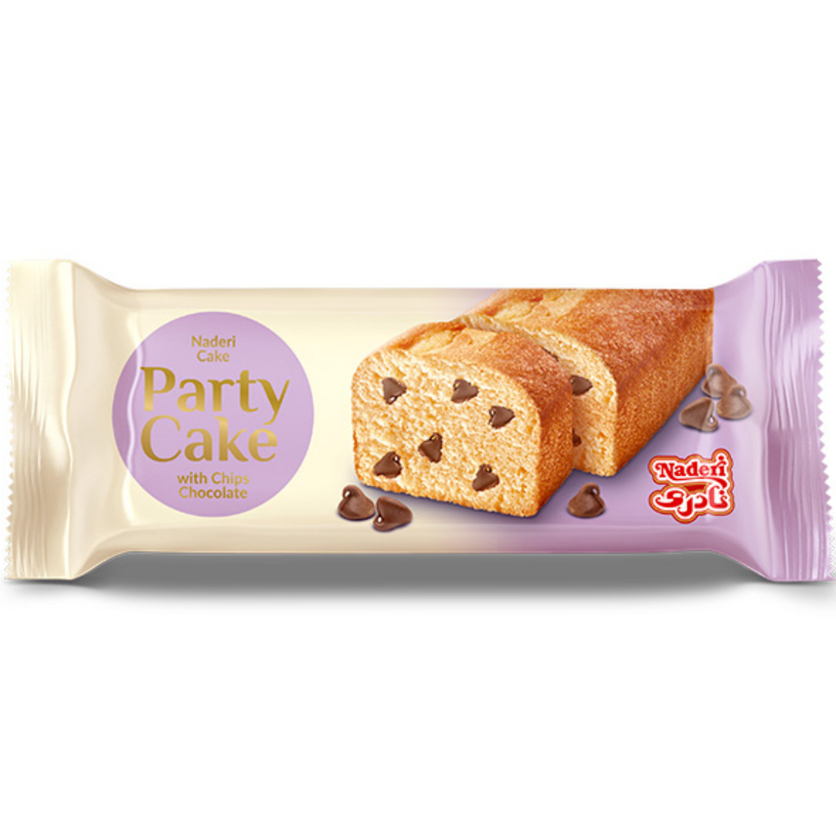 پارتی کیک چیپس شکلات نادری 75 گرمی