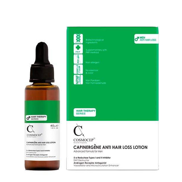 محلول تقویت کننده مو کازموسپ مدل Anti hairloss حجم 40 میلی لیتری