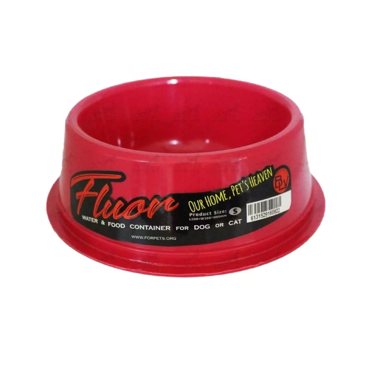 ظرف پلاستیکی فلور مخصوص سگ و گربه سایز بزرگ کد 001