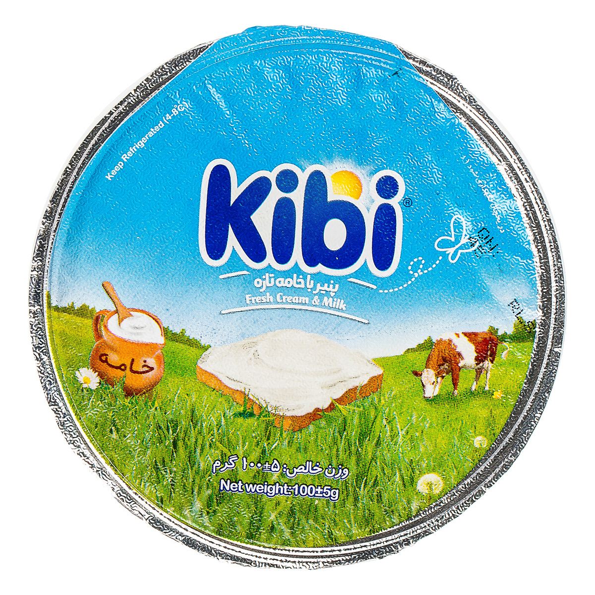 پنیر خامه ای کیبی 100 گرمی