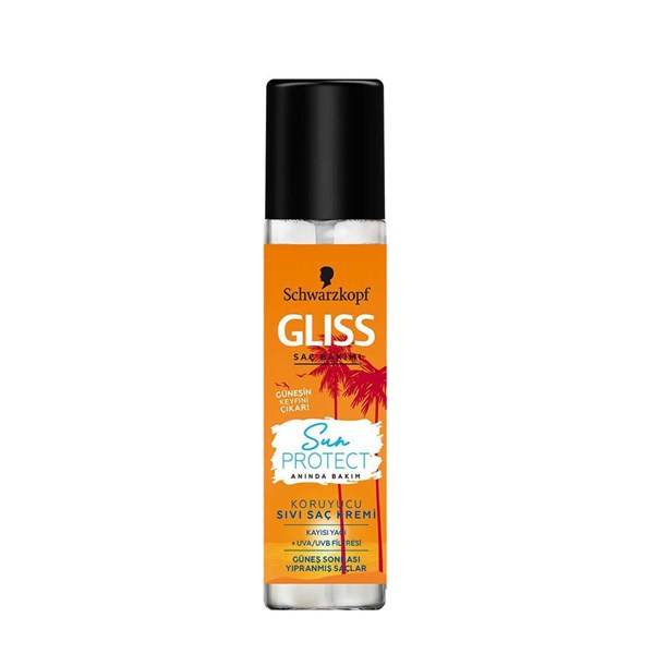 اسپری دو فاز مو گلیس مدل Sun Protect حجم 200 میلی لیتری 