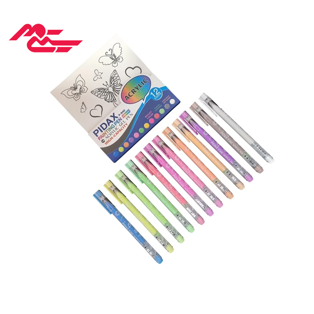 روان نویس پیداکس مدل اکرولیک کد P 940 بسته 12 عددی