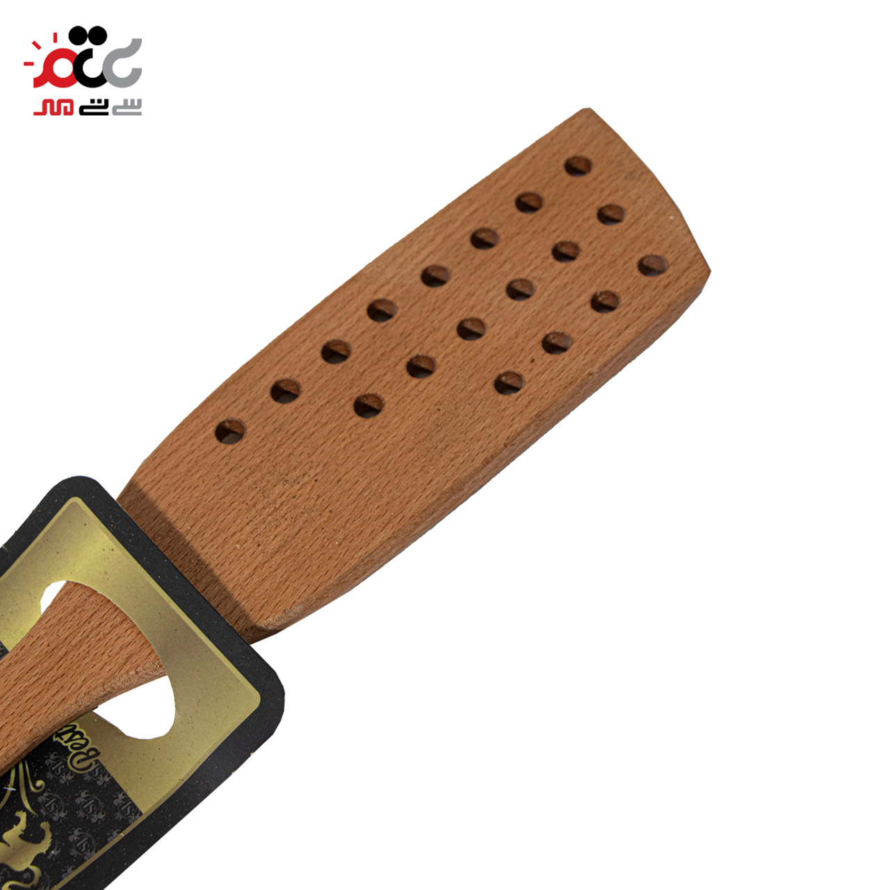 کفگیر چوبی مدل سر کج