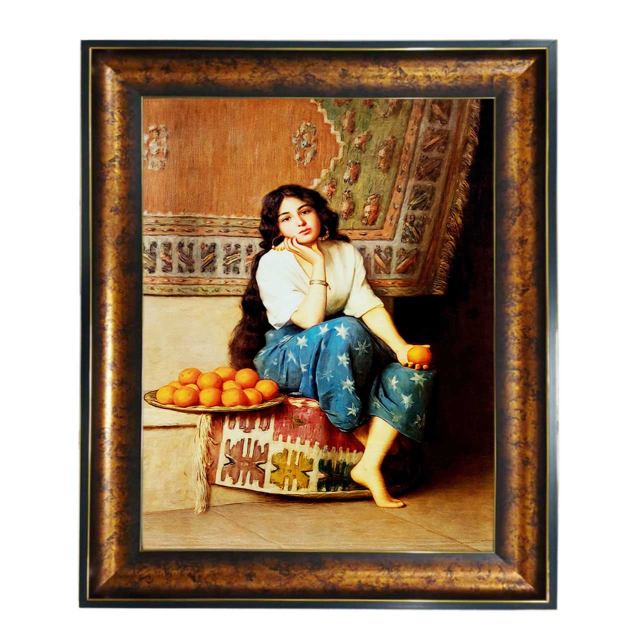 تابلو فرش چاپی کد 13015 سایز 100×50 سانتی متری