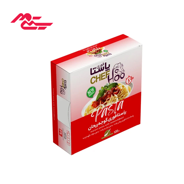 پاستا فوری گوجه و ریحان شف هو 120 گرمی