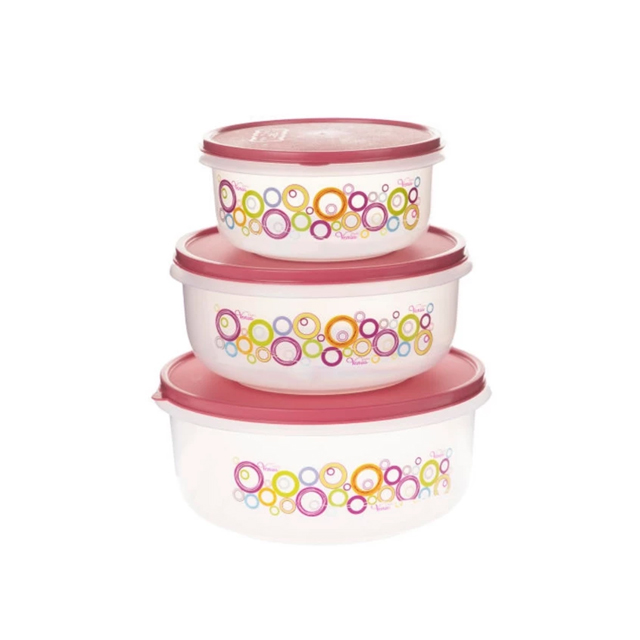 ست ظرف نگهدارنده ونوس مدل پردیس 3 عددی