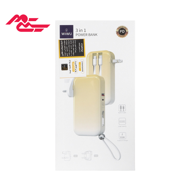 پاور بانک  Wiwu 22.5W 10000mAh مدل JC-23