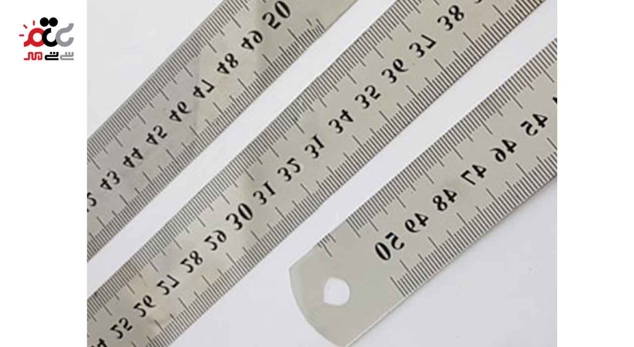 خط کش فلزی 50 سانتی متری کد 013