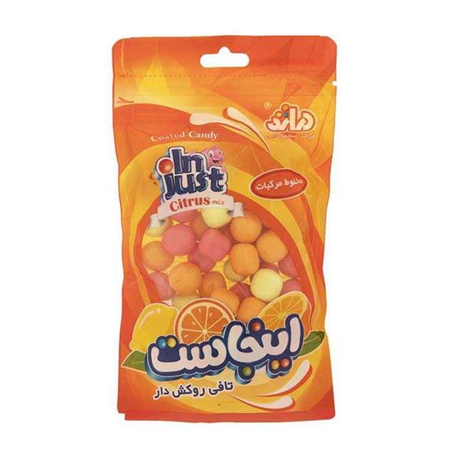تافی روکش دار با طعم مخلوط مرکبات اینجاست 140 گرمی