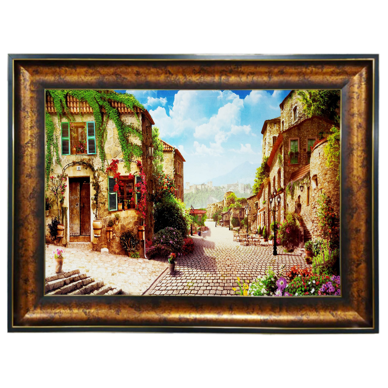 تابلو فرش با زیبا ترین قاب