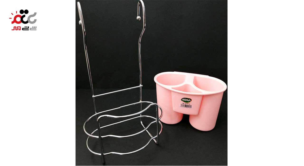 جاقاشقی آویز استیل ریما 3 خانه