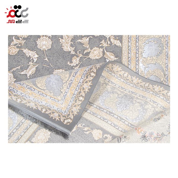 فرش ماشینی طرح سیلور کد 1436
