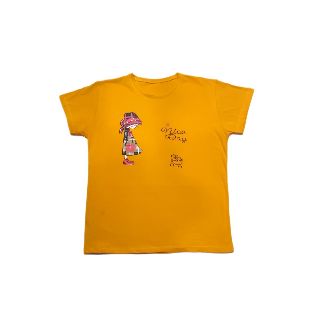 تیشرت زنانه نخ پنبه کد 112