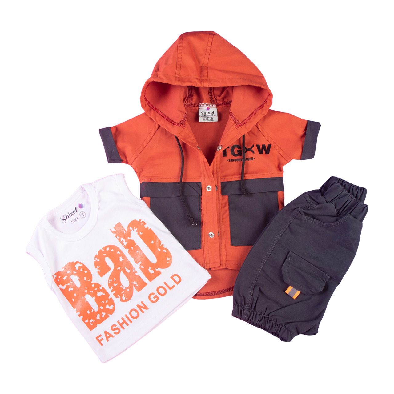 ست سه تیکه پسرانه کد 30