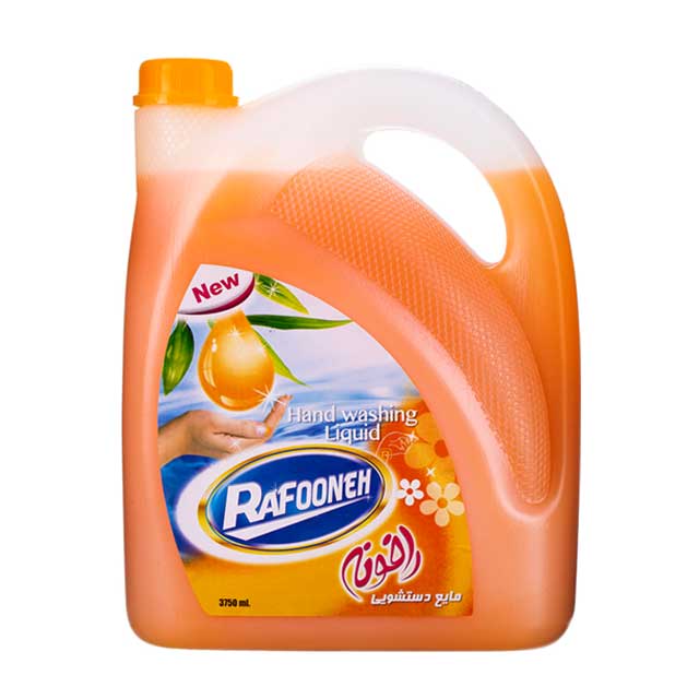 مایع دستشویی نارنجی رافونه 3750 میلی لیتری