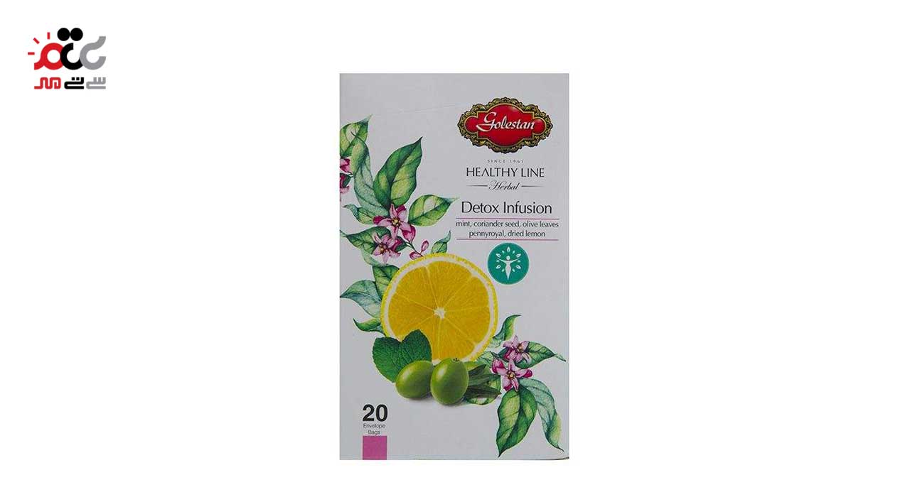 دمنوش دیتوکس گلستان بسته 20 عددی