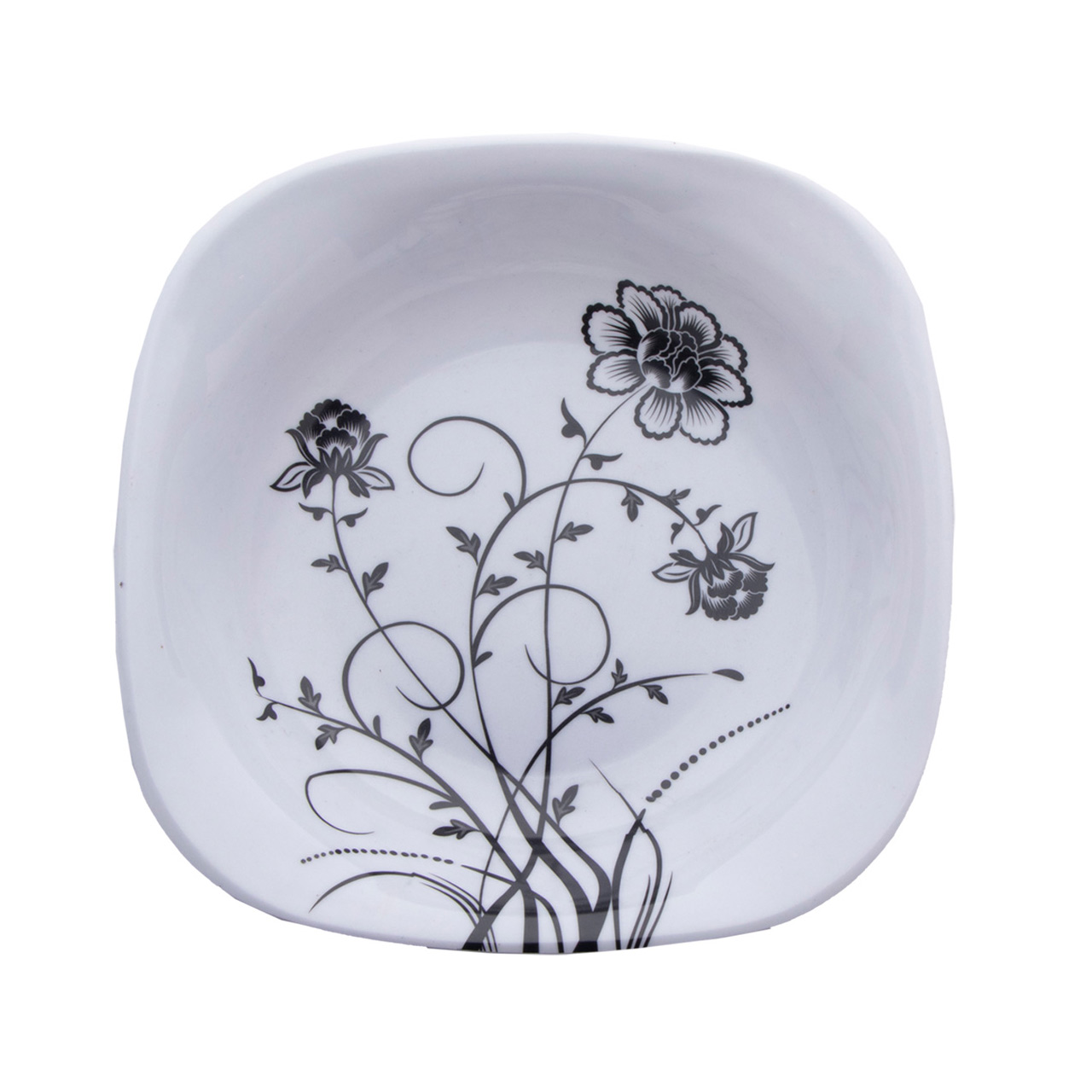 کاسه سالاد خوری ملامین یزد طرح گل دار