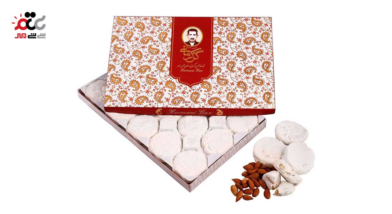 گز آردی 28% بادام کرمانی 450 گرمی