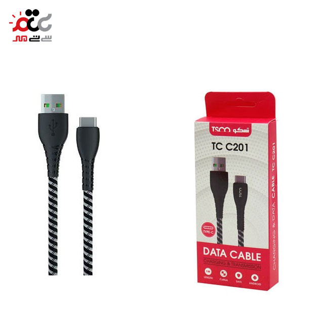 کابل شارژ USB به USB-C تسکو مدل TCC201