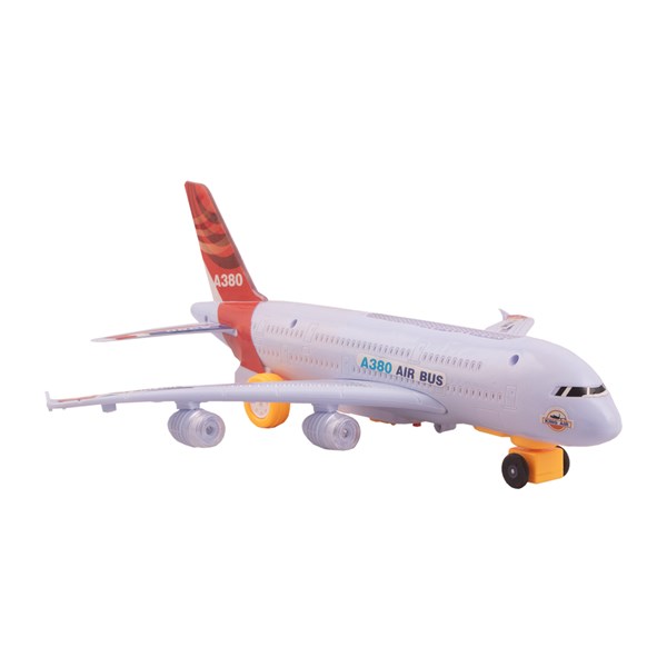 اسباب بازی هواپیما موزیکال مدل Airbus A380