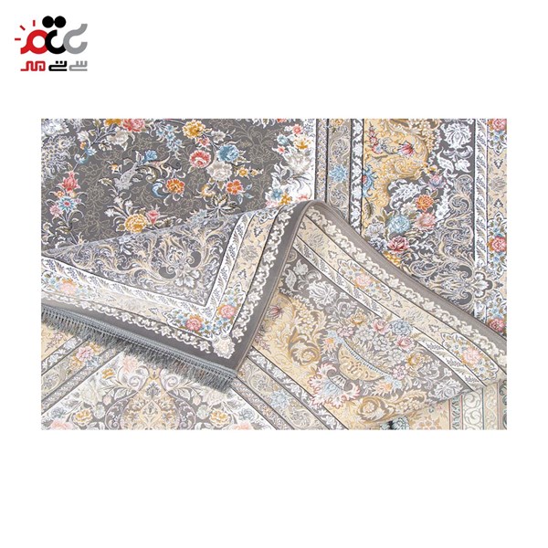 فرش ماشینی طرح سیلور کد 1409