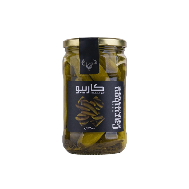 خیارشور ممتاز کاریبو 670 گرمی
