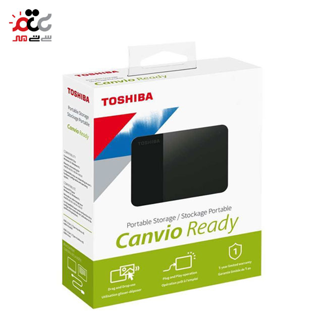 خرید هارد اکسترنال توشیبا مدل Canvio Ready ظرفیت 2 ترابایت