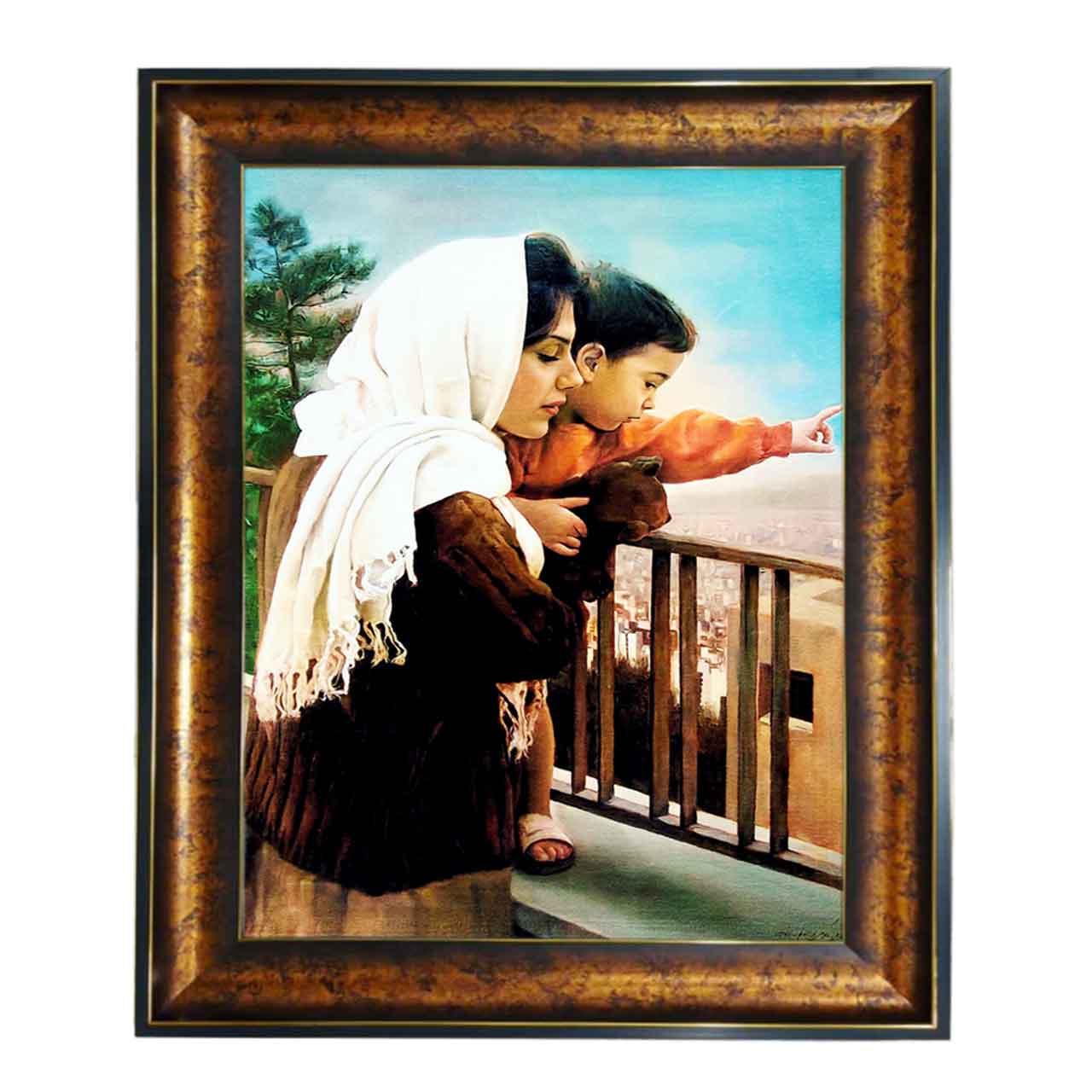 خرید تابلو فرش طرح دار