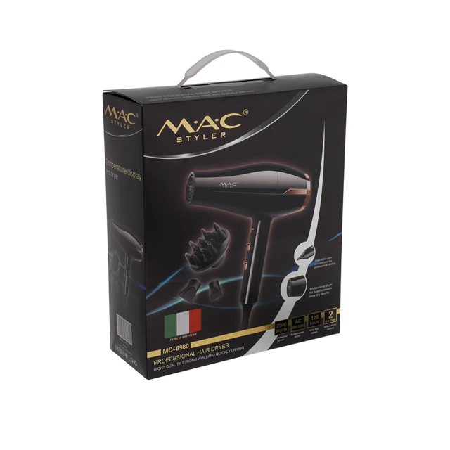 سشوار حرفه ای مک استایلر مدل MC-6980