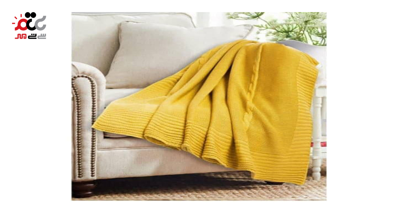 شال مبل بافت ماشینی سایز 130×180سانتی متری 