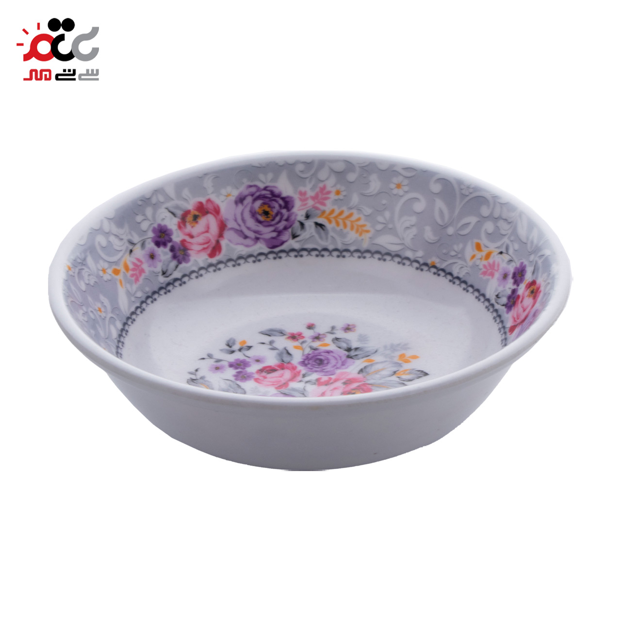 کاسه ماست خوری ملامین سالار یزد طرح گل دار 1 عددی