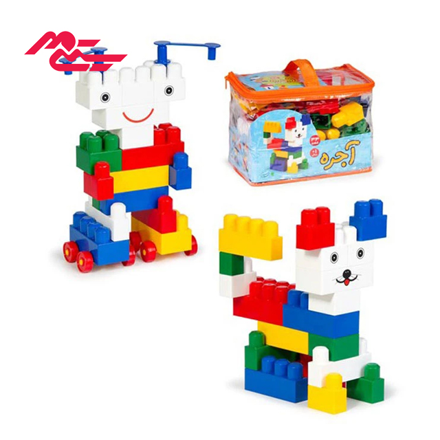 لگو با فرزندان مدل آجره 33 قطعه کیفی