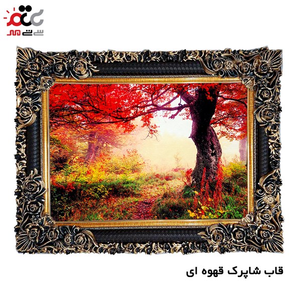 تابلو فرش چاپی طرح منظره کد 10176 سایز 100×50 سانتی متری