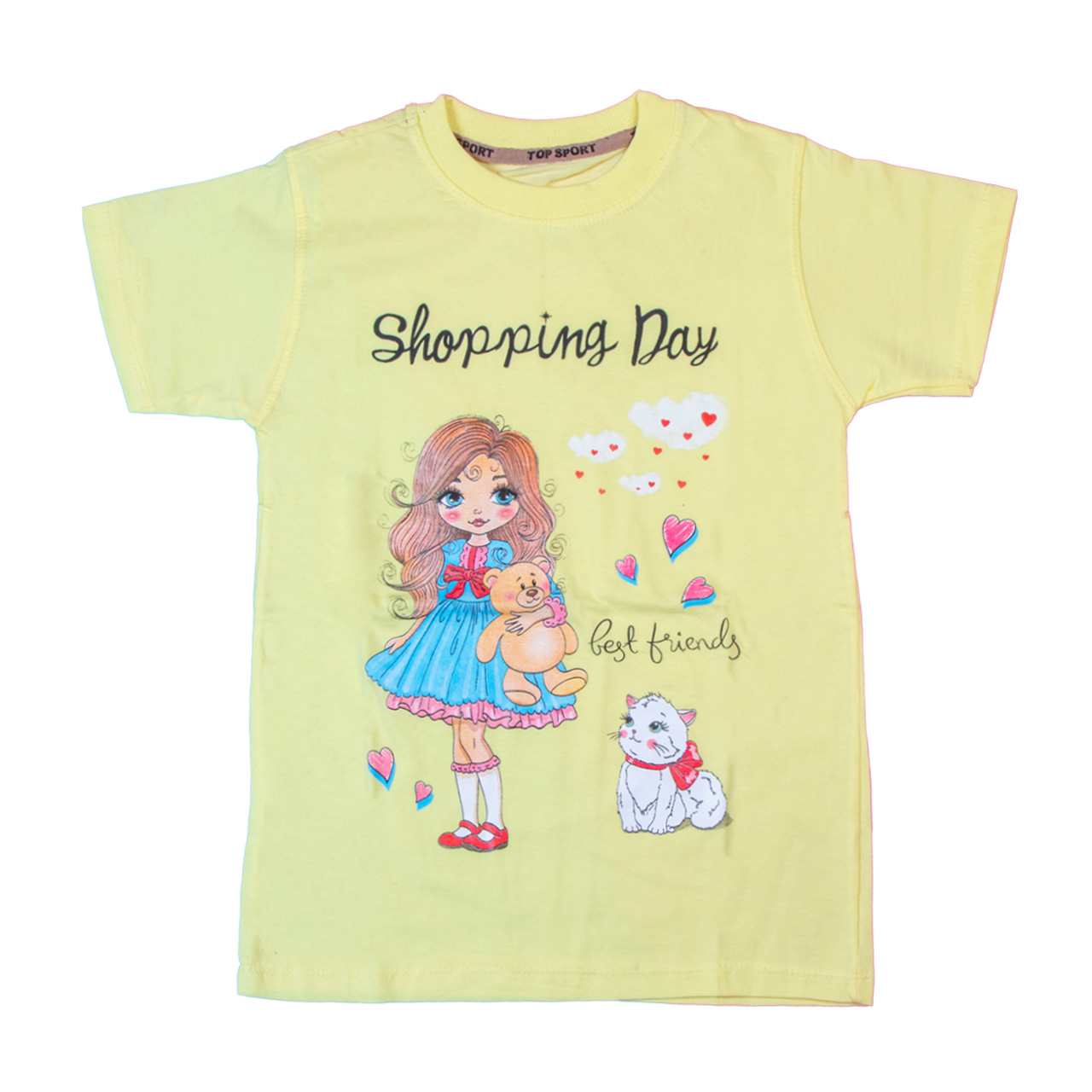 تیشرت دخترانه کد 414