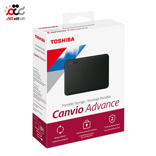 خرید هارد اکسترنال توشیبا مدل Canvio Advance ظرفیت یک ترابایت