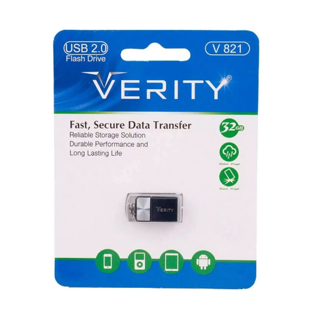 فلش مموری وریتی مدل V821 ظرفیت 32 گیگابایت