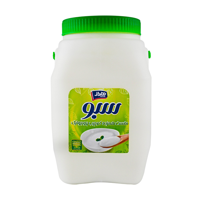 ماست سبو کم چرب پروبیوتیک هراز 1800 گرمی