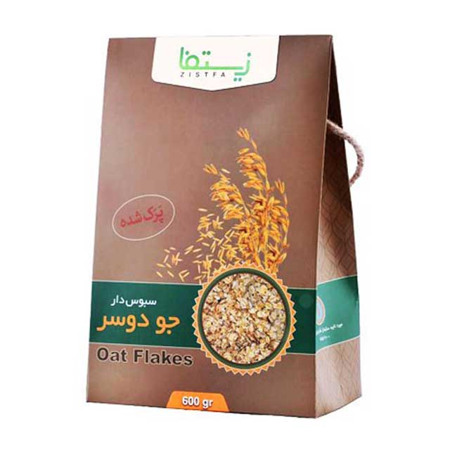 پرک جو دو سر صبحانه  زیستفا 600 گرمی